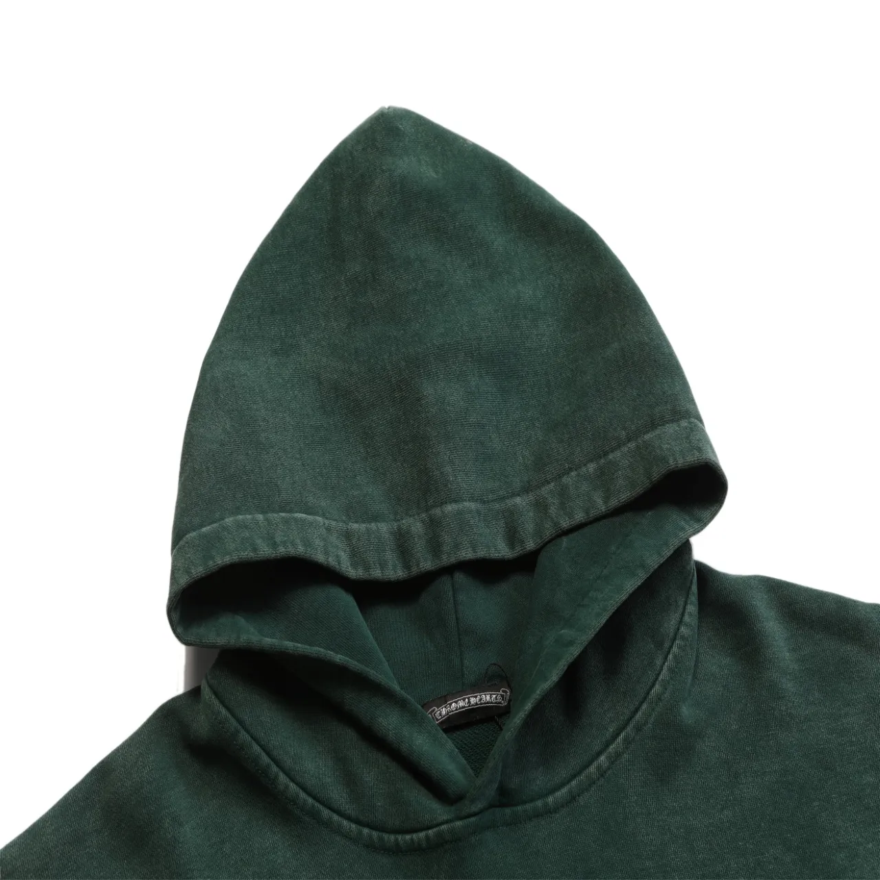 P320 Chrome Hearts Chrome Hearts Heavy Washed Rhinestone Metal Gypsophila Sweatshirt Size: S M L XL Color: Black, Green